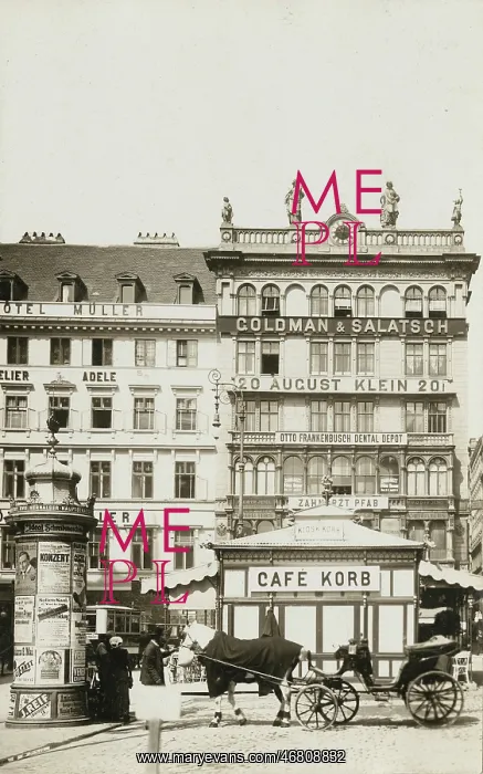 : The Graben with the lemonade tent of Cafe Korb : The Graben with the lemonade tent of Cafe Korb