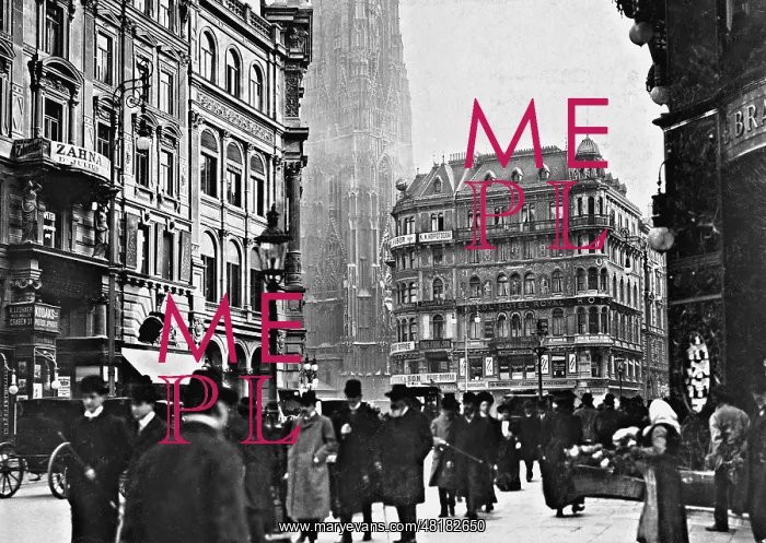 : Graben in Vienna, 1909 : Graben in Vienna, 1909