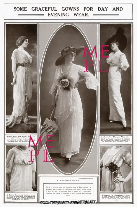 : Graceful Gowns for Day and Evening 1912 : Graceful Gowns for Day and Evening 1912