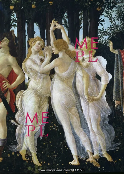 : The Graces, detail taken from : The Graces, detail taken from