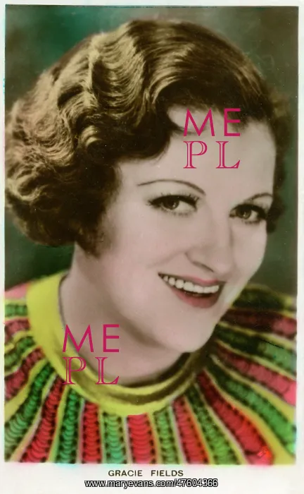  : Gracie Fields, English singer and actress