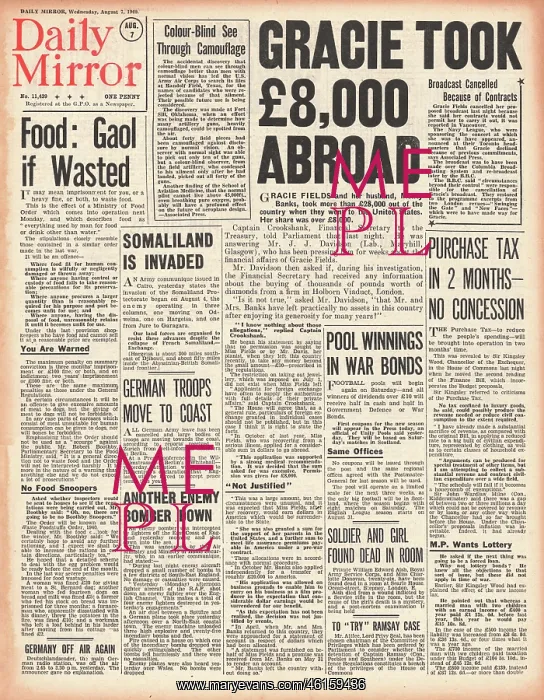 : Gracie Fields Financial Irregularities : Gracie Fields Financial Irregularities