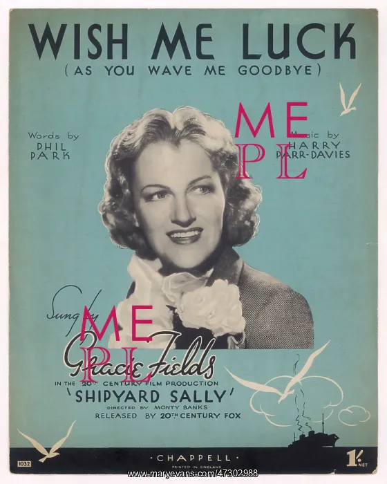 : GRACIE FIELDS / WISH LUCK : GRACIE FIELDS / WISH LUCK