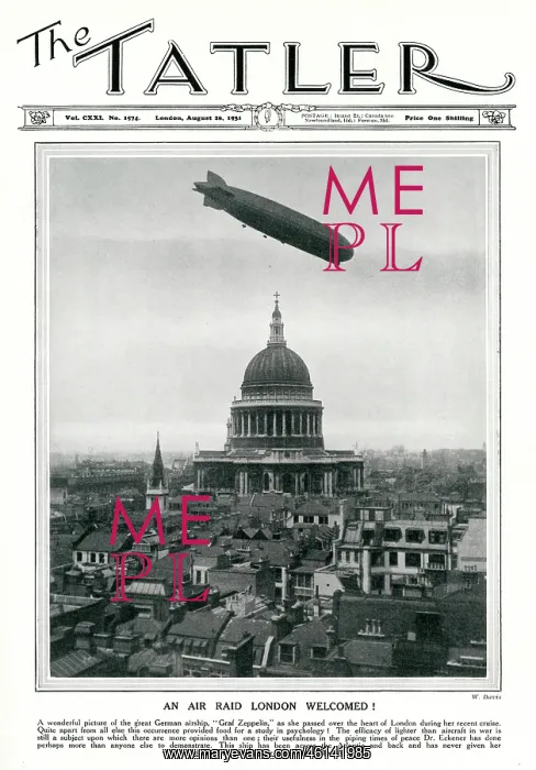 : Graf, German zeppelin over London 1931 : Graf, German zeppelin over London 1931