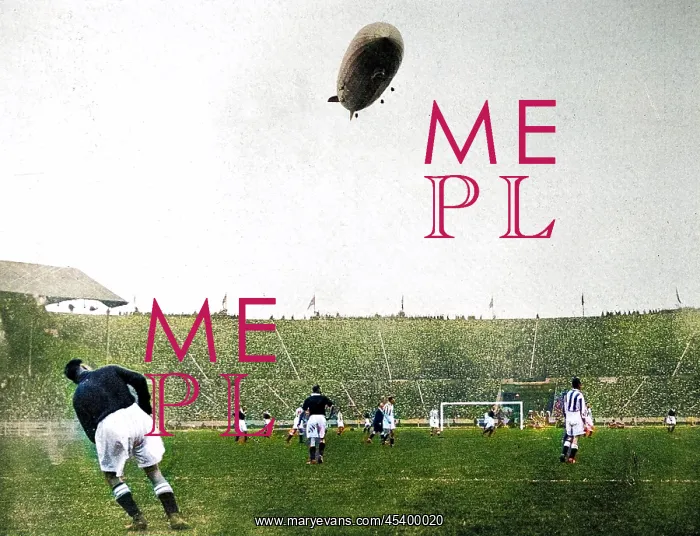 : The Graf Zeppelin over Wembley during the F.A. Cup Final : The Graf Zeppelin over Wembley during the F.A. Cup Final