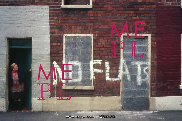 : Graffiti on a house wall, Northern Ireland : Graffiti on a house wall, Northern Ireland