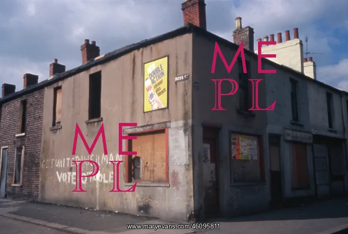 : Graffiti on a wall, Northern Ireland : Graffiti on a wall, Northern Ireland