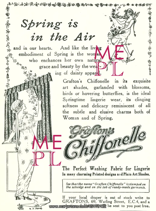 : Grafton's Chiffonelle Advertisement : Grafton's Chiffonelle Advertisement