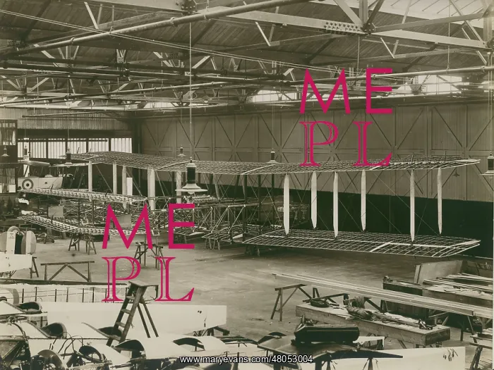 : Grahame-White E 4 The Ganymede during construction : Grahame-White E 4 The Ganymede during construction