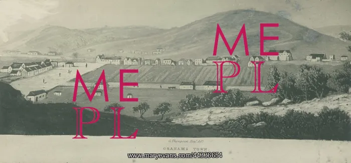 : Grahamstown, ca. 1823 : Grahamstown, ca. 1823