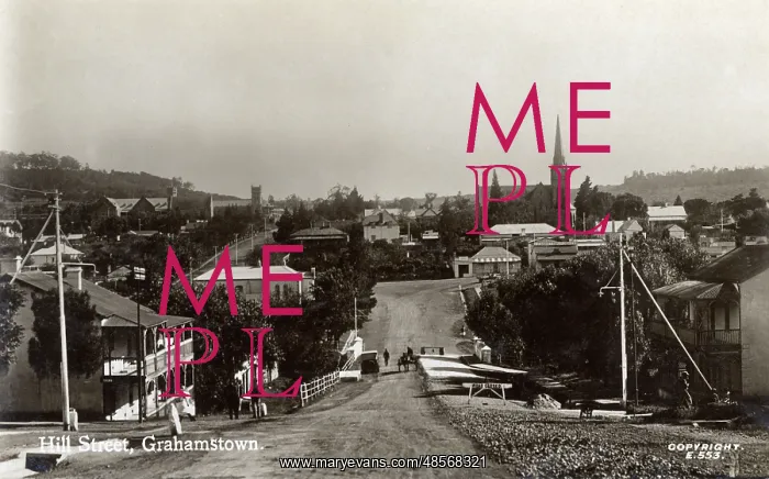 : Grahamstown, Eastern Cape, Cape Colony, South Africa : Grahamstown, Eastern Cape, Cape Colony, South Africa