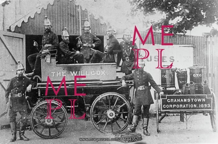 : Grahamstown: Fire Brigade, 1893 : Grahamstown: Fire Brigade, 1893