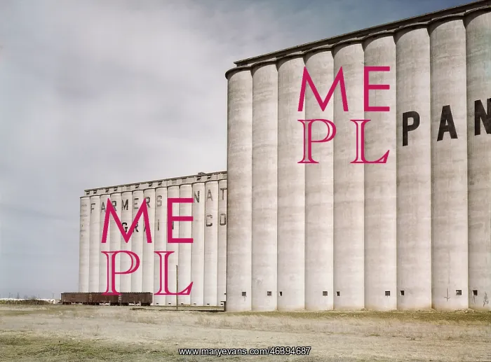 : Grain elevators, railroad, transport, industry : Grain elevators, railroad, transport, industry