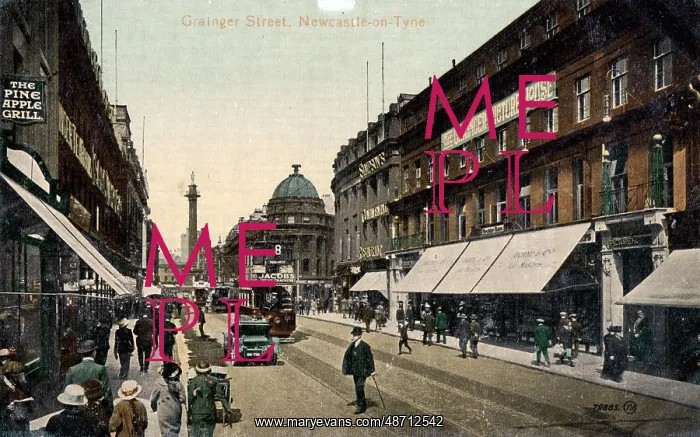 : Grainger Street, Newcastle-on-Tyne : Grainger Street, Newcastle-on-Tyne