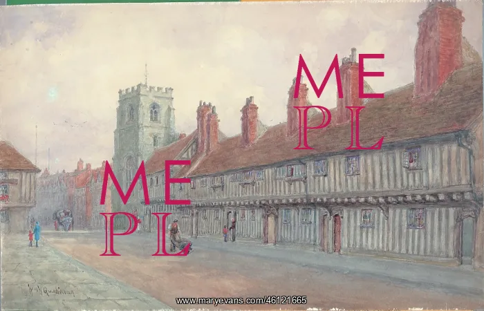: Grammar School and Guild Chapel, Stratford-upon-Avon : Grammar School and Guild Chapel, Stratford-upon-Avon