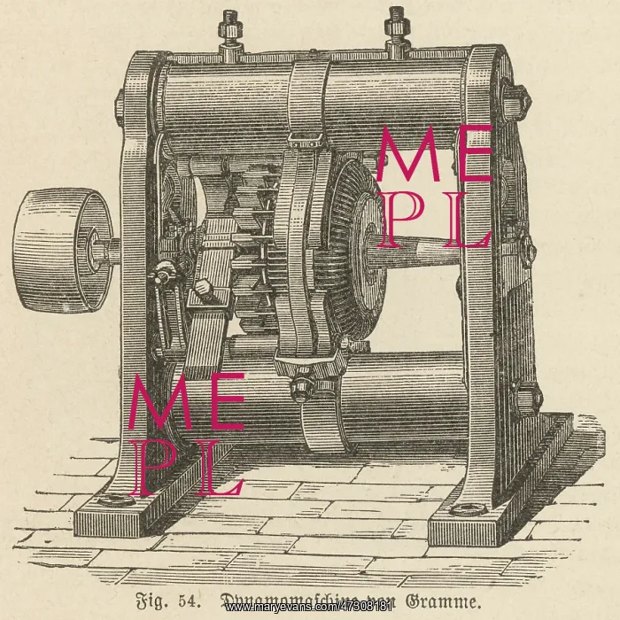 : Gramme Dynamo - 1870 : Gramme Dynamo - 1870