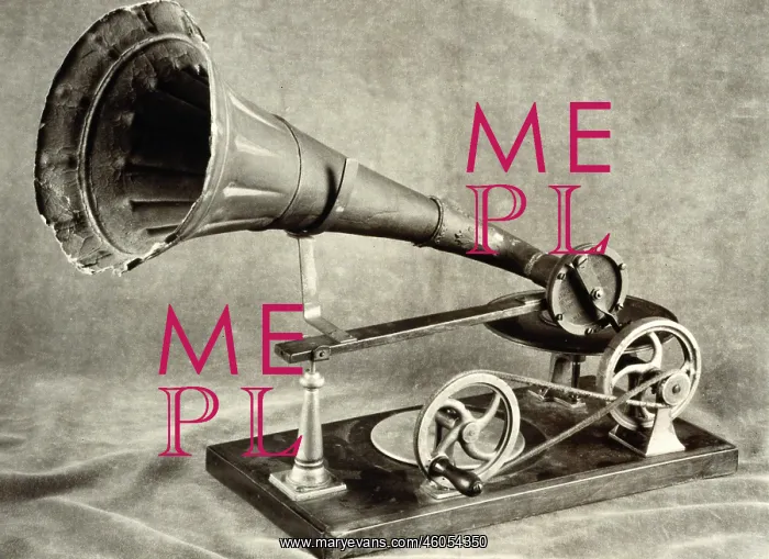 : Gramophone, circa 1900 : Gramophone, circa 1900
