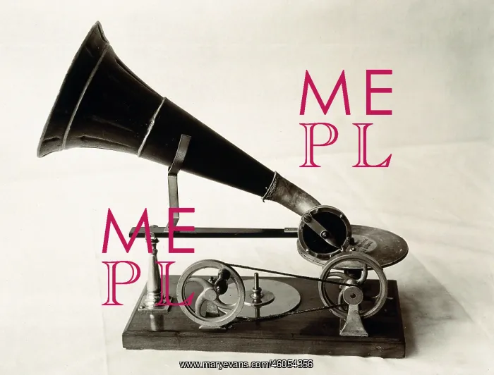 : Gramophone, circa 1900 : Gramophone, circa 1900