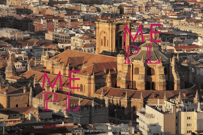 : Granada Cathedral, Granada, Andalusia, Spain : Granada Cathedral, Granada, Andalusia, Spain