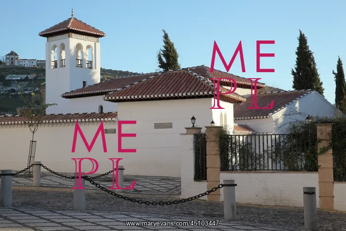 : Granada Mosque, Granada, Andalusia, Spain : Granada Mosque, Granada, Andalusia, Spain