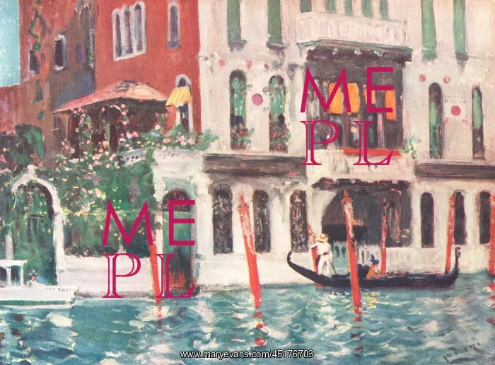 : On The Grand Canal, Venice : On The Grand Canal, Venice
