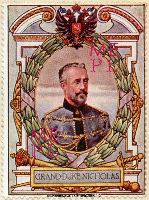 : Grand Duke Nicholas / Stamp : Grand Duke Nicholas / Stamp