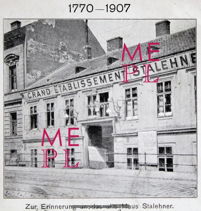 : Grand Establishment Stalehner in Vienna : Grand Establishment Stalehner in Vienna