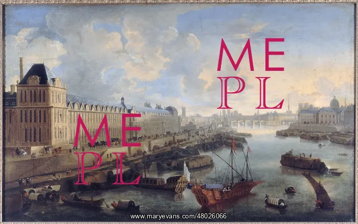 : The Grand gallery of the Louvre, Paris : The Grand gallery of the Louvre, Paris