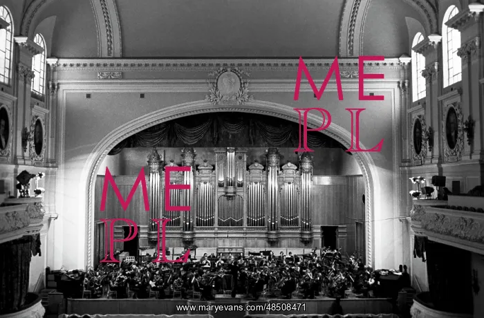 : Grand Hall of Moscow conservatory, 1977 : Grand Hall of Moscow conservatory, 1977