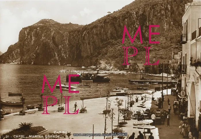 : Grand Harbour / Marina - Island of Capri : Grand Harbour / Marina - Island of Capri