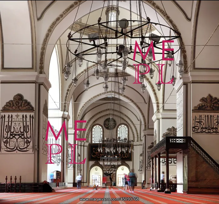 : Grand Mosque, Bursa, Turkey : Grand Mosque, Bursa, Turkey