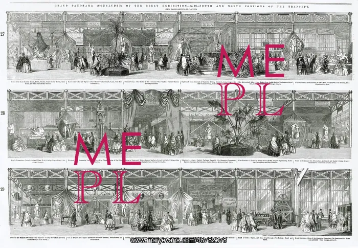 : Grand Panorama of the Great Exhibition : Grand Panorama of the Great Exhibition