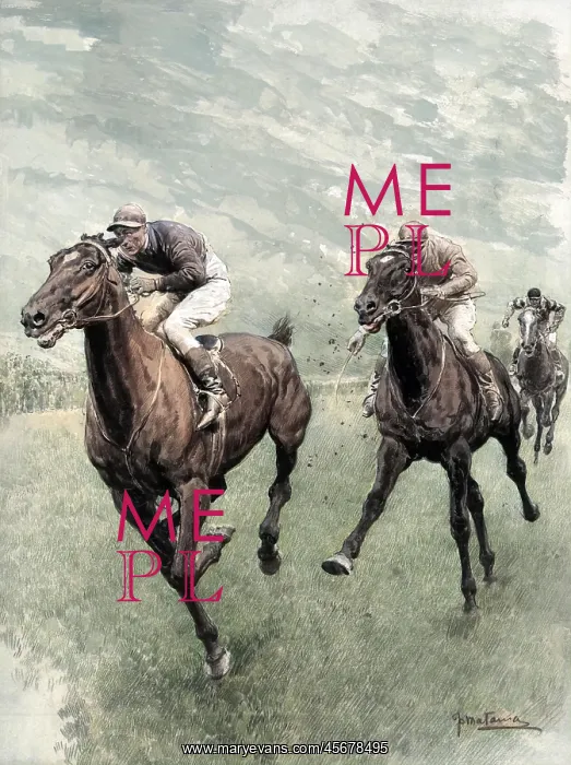 : Grand Parade winning the Derby : Grand Parade winning the Derby