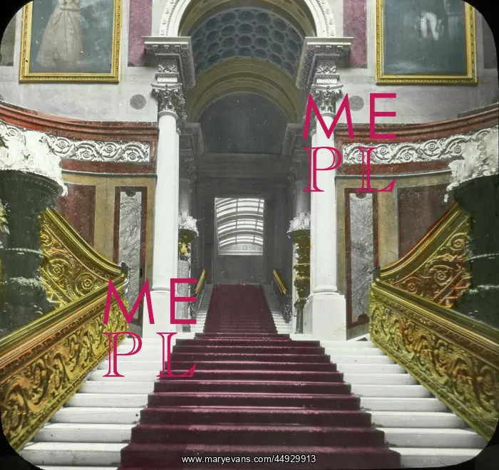 : Grand staircase, Windsor Castle, Windsor, Berkshire : Grand staircase, Windsor Castle, Windsor, Berkshire