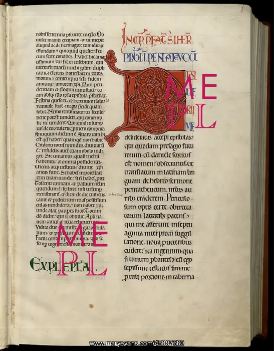 : Grande Bible de Clairvaux, Mediatheque Jacques-Chirac : Grande Bible de Clairvaux, Mediatheque Jacques-Chirac