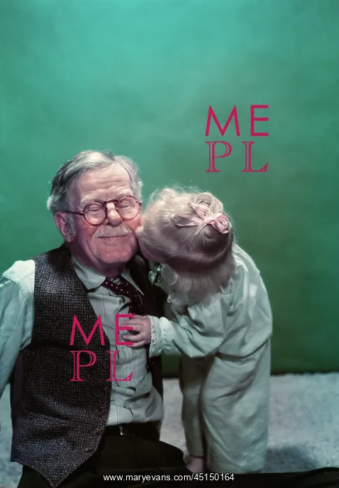 : Grandpa And Grandaughter : Grandpa And Grandaughter