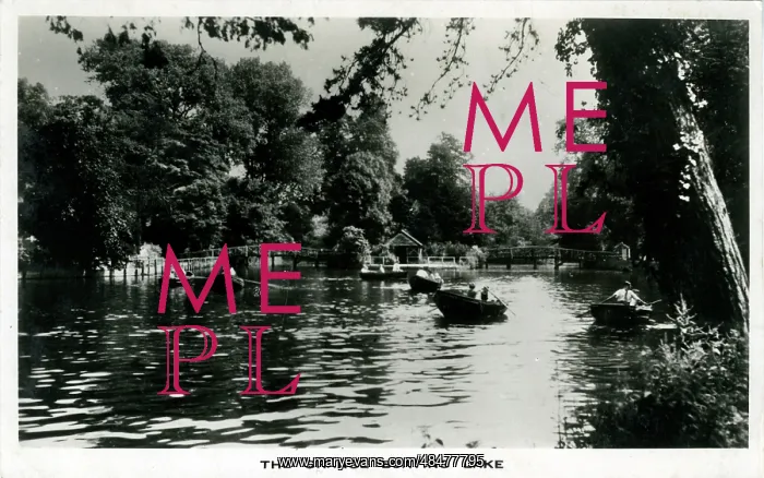 : The Grange Boating Lake - Beddington Park, Beddington, Surre : The Grange Boating Lake - Beddington Park, Beddington, Surre