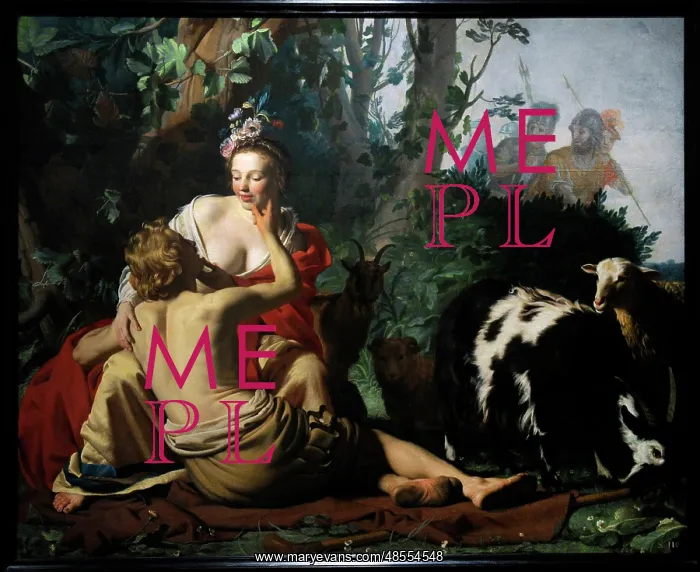 : Granida and Daifilo, 1625, by Gerard van Honthorst (1592-165 : Granida and Daifilo, 1625, by Gerard van Honthorst (1592-165