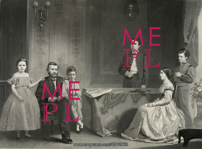 : Grant and his family : Grant and his family