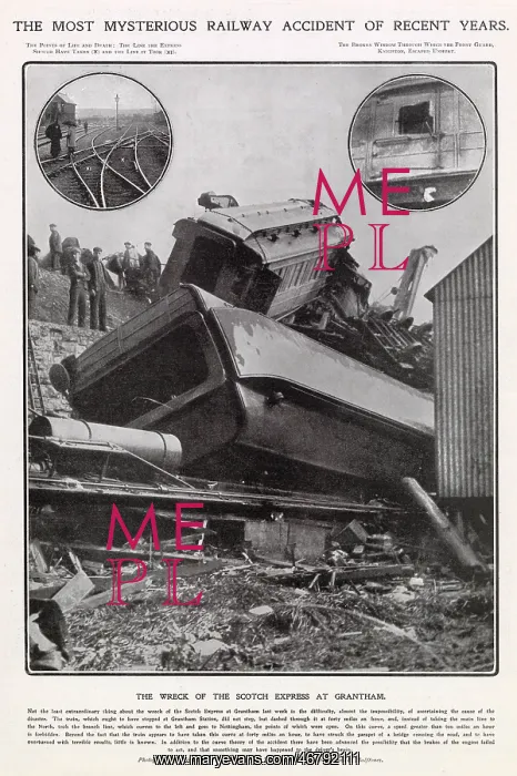 : Grantham Train Accident 1906 : Grantham Train Accident 1906