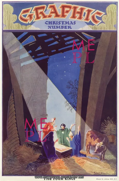 : The Graphic Christmas Number, Nativity scene : The Graphic Christmas Number, Nativity scene