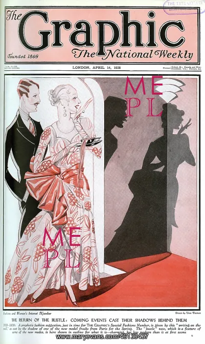 : The Graphic front cover - return of the bustle : The Graphic front cover - return of the bustle