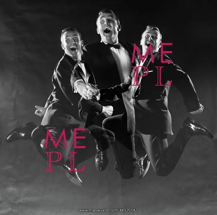 : Graphic effect triple exposure man in dinner : Graphic effect triple exposure man in dinner
