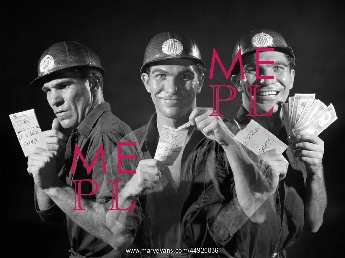 : Graphic effect triple exposure showing man hardhat : Graphic effect triple exposure showing man hardhat