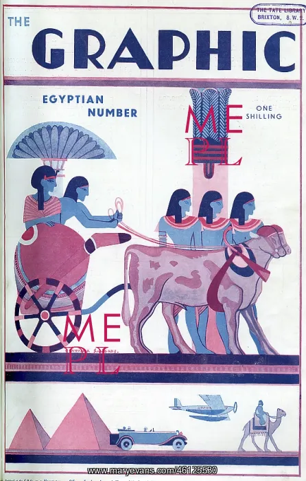 : The Graphic, Egyptian Number 1930 : The Graphic, Egyptian Number 1930