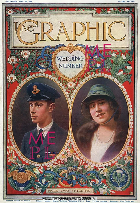 : The Graphic Royal Wedding Number 1923 : The Graphic Royal Wedding Number 1923