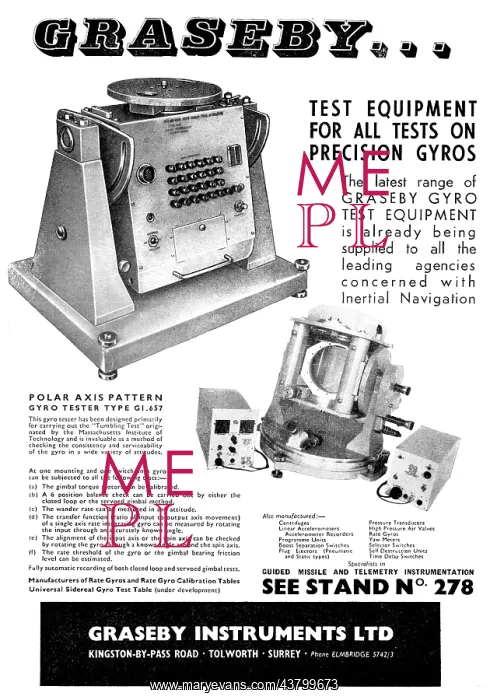 : Graseby Gyro Test Equipment : Graseby Gyro Test Equipment