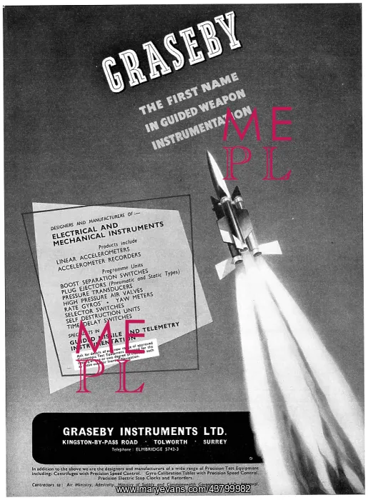 : Graseby Instruments For Guided Missiles & Telemetry : Graseby Instruments For Guided Missiles & Telemetry