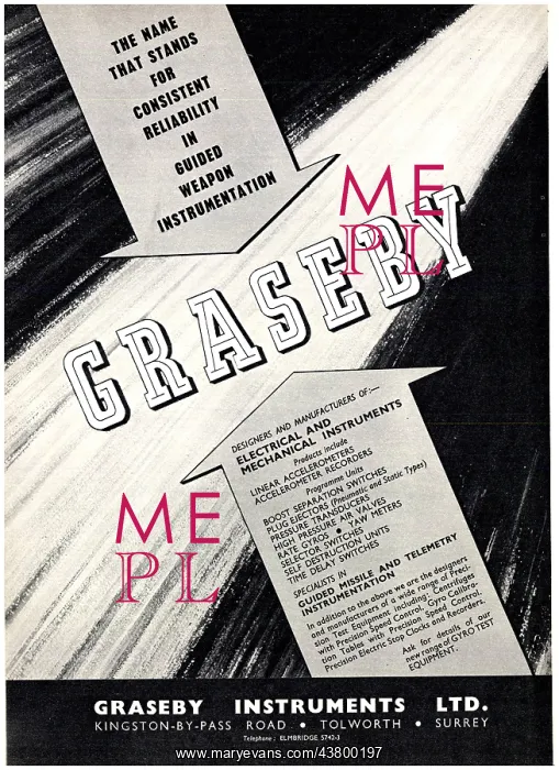 : Graseby Instruments For Guided Missiles & Telemetry : Graseby Instruments For Guided Missiles & Telemetry