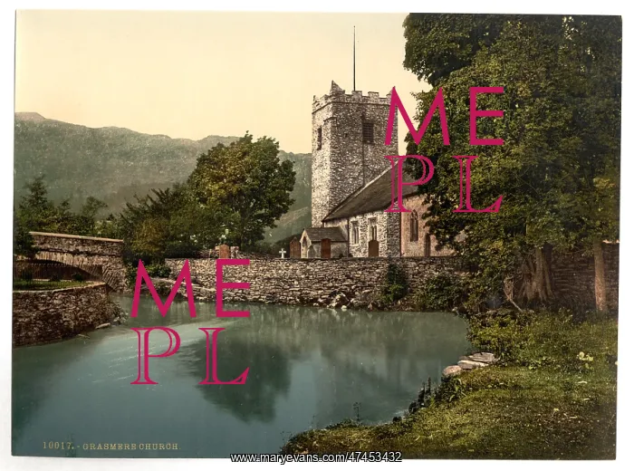 : Grasmere Church, Lake District, England : Grasmere Church, Lake District, England